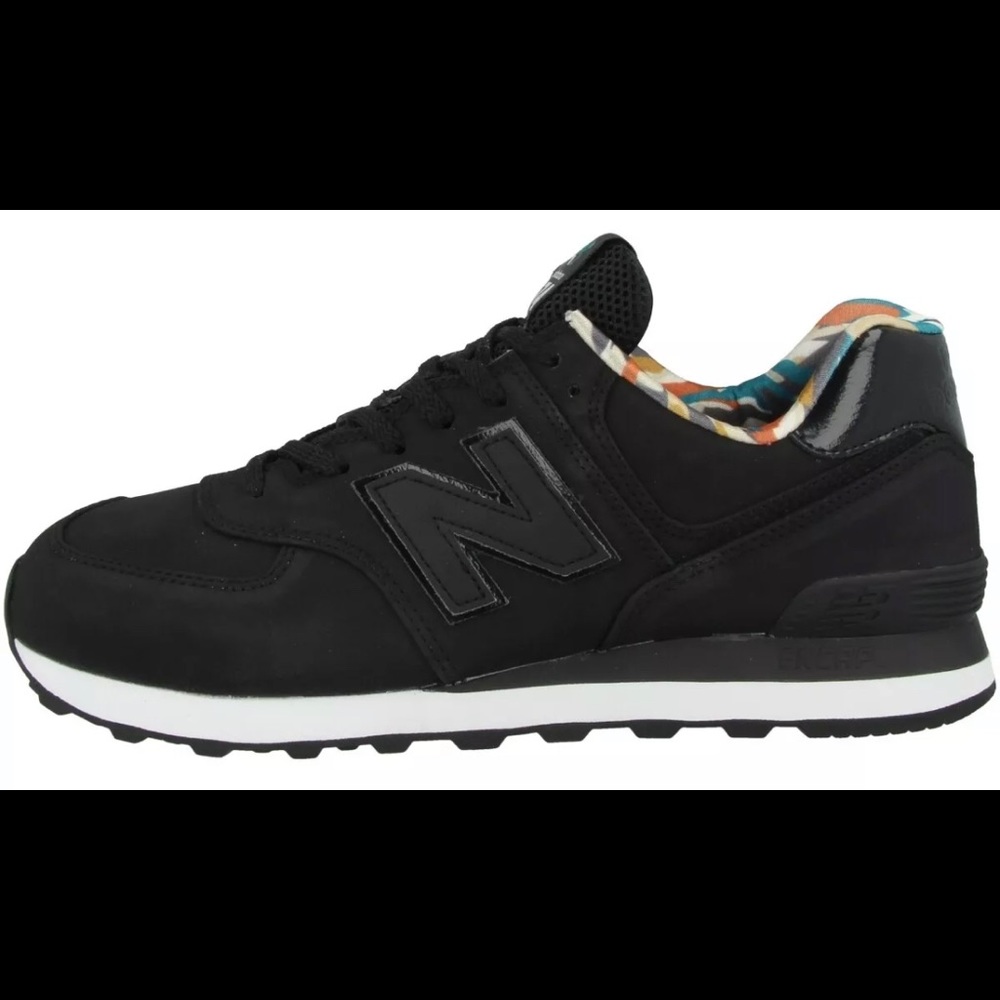 New Balance 574 Men's Shoes Black ML574GYH Size 8